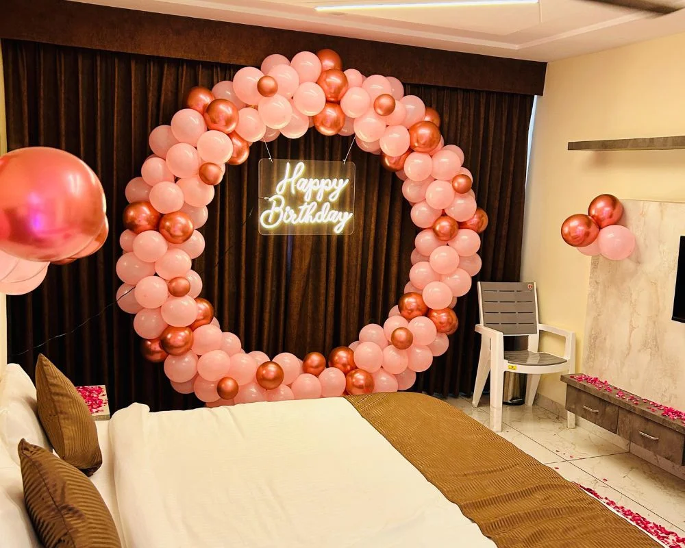 Customized Decorative Room (Double Bed - For Birthday & Anniversary Celebration) image 1
